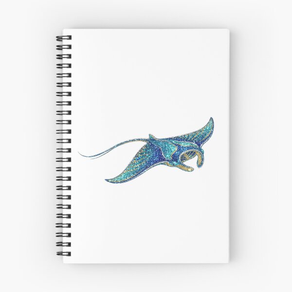 Item preview,  Hawaiian Space Ocean Galaxy Cosmic Glitter Manta Ray designed and sold by SOUFIANE1991.