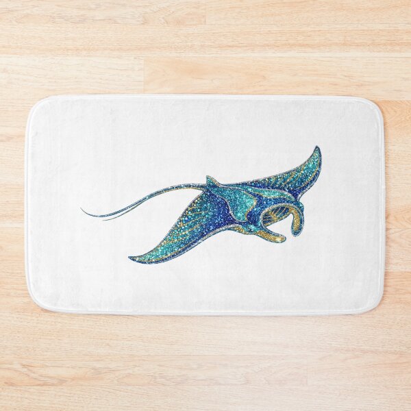Item preview,  Hawaiian Space Ocean Galaxy Cosmic Glitter Manta Ray designed and sold by SOUFIANE1991.