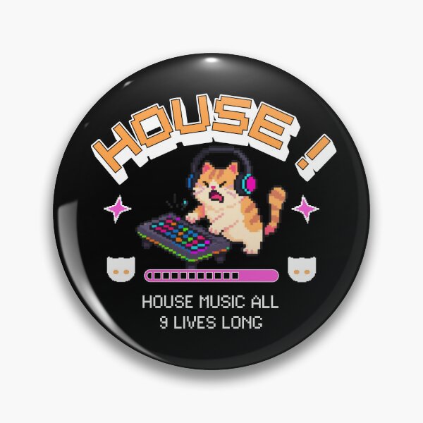 Item preview, HOUSE MUSIC  - Dj Rage Kitty (White) designed and sold by Discothreadz.