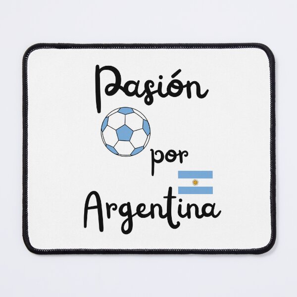 Item preview, Argentina passion soccer football fan design designed and sold by Tienda-Vane.
