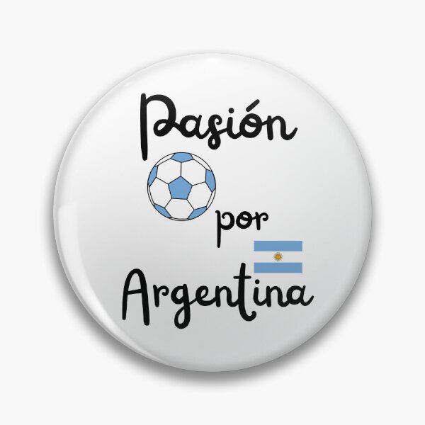 Item preview, Argentina passion soccer football fan design  designed and sold by Tienda-Vane.