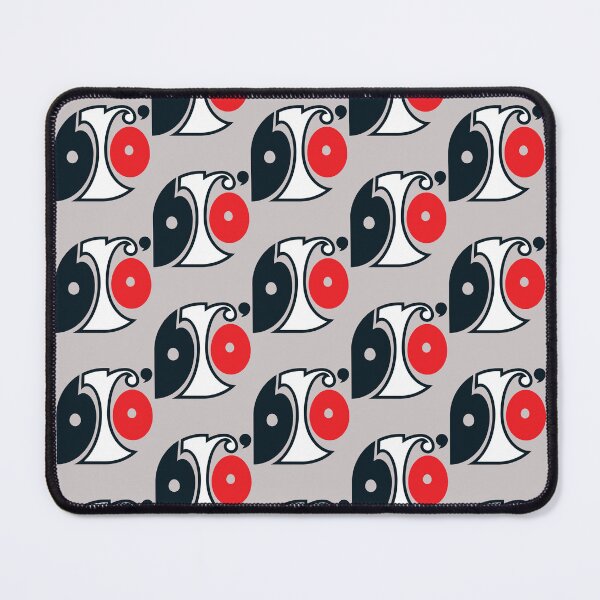Item preview, bro' logo (black, white, red)  designed and sold by The bro'Town Shop.
