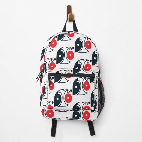 Item preview, bro' logo (black, white, red)  designed and sold by The bro'Town Shop.