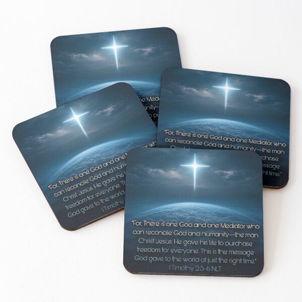 Item preview, 1 Timothy 2:5-6 NLT - JCTRUTHER designed and sold by JCTRUTHERshop.