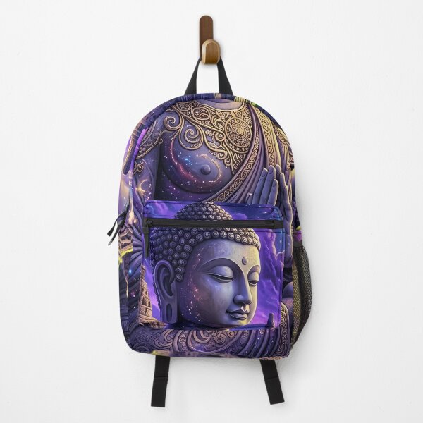 Item preview, Borobudur Buddha - Cosmic Temple Art designed and sold by Lucid Dream Pixel.