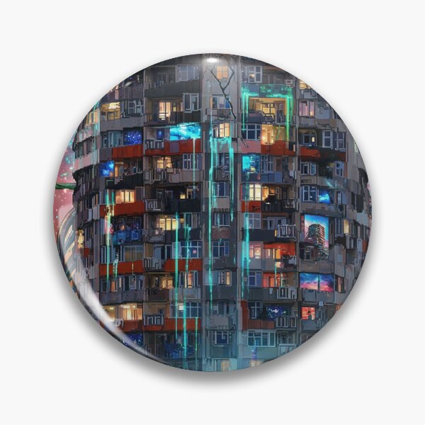 Item preview, Cyber Brutalist Collapse - Pixel Glitch Overload designed and sold by hub..