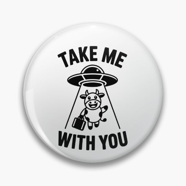 Item preview, Cute Cow Leaving Earth UFO Sarcastic Apocalyptic Art designed and sold by Mr-wow.