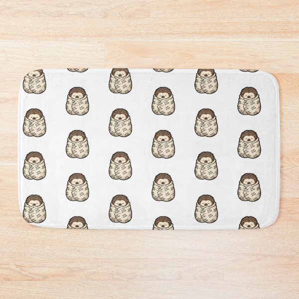 Item preview, Do Not Disturb Hedgehog designed and sold by carolscoons.