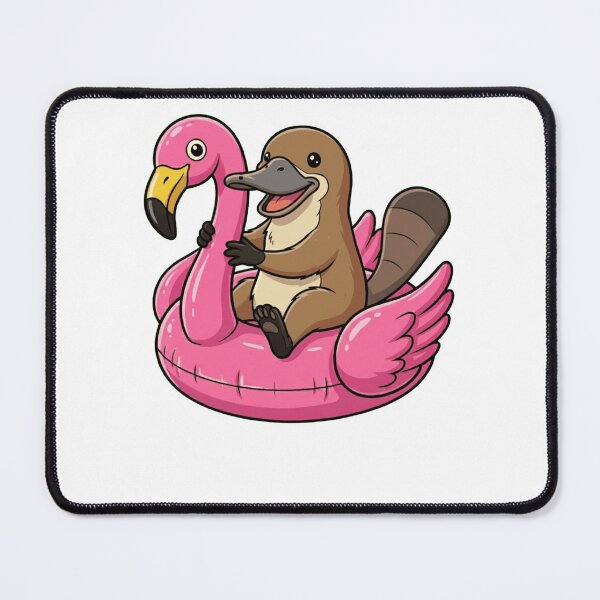 Item preview, Cute Platypus Flamingo Pool Float Summer Style designed and sold by k3rstman1.