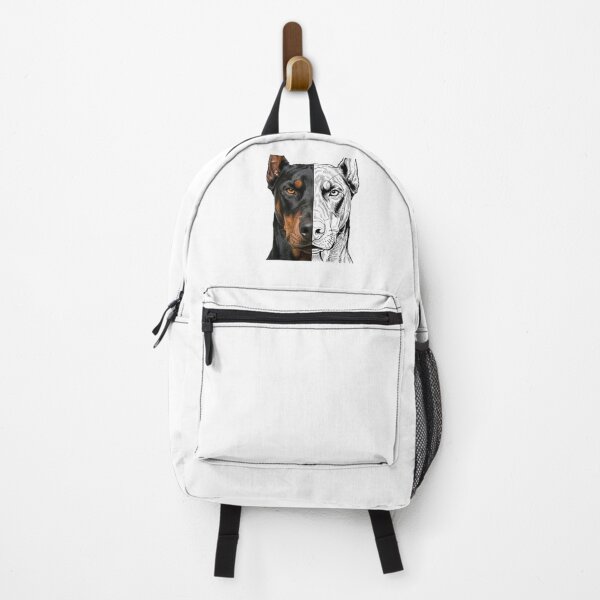 Item preview, Dual Doberman Portrait: Color and Sketch designed and sold by Lura busah.