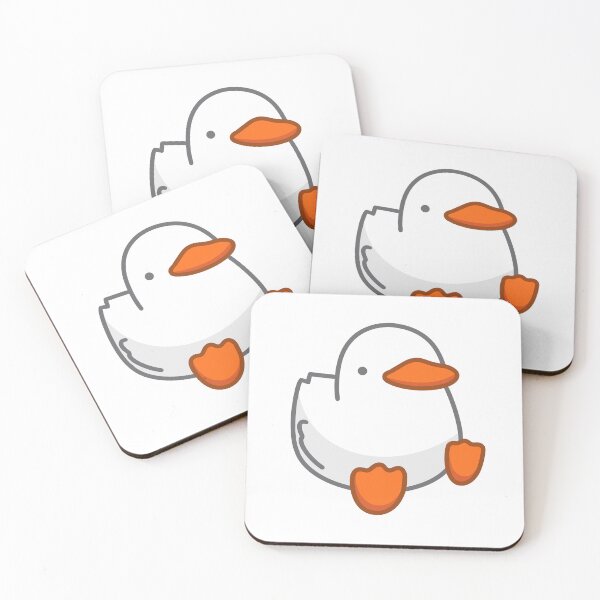 Item preview, White duck - Border designed and sold by Yum_Potato.
