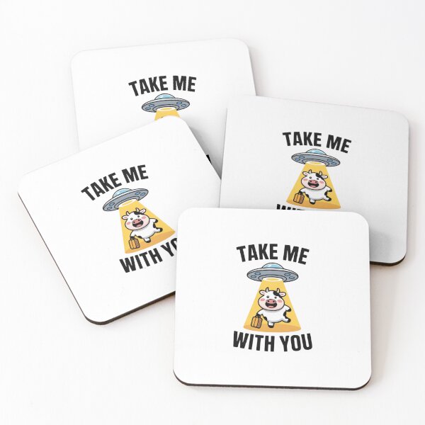 Item preview, Take Me With You UFO Meme Funny End of The World Gift designed and sold by Mr-wow.