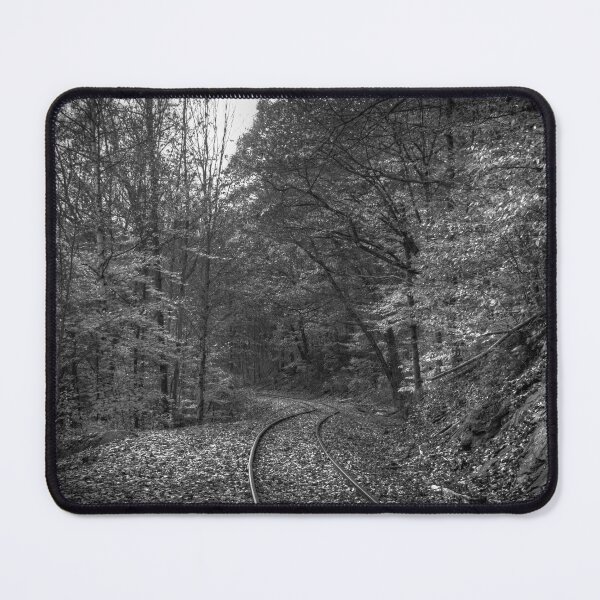 Item preview, Autumn Rails Monochrome designed and sold by Wayne King.