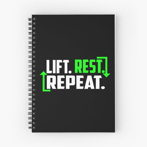 Item preview, Lift. Rest. Repeat. designed and sold by TheFineShirt.