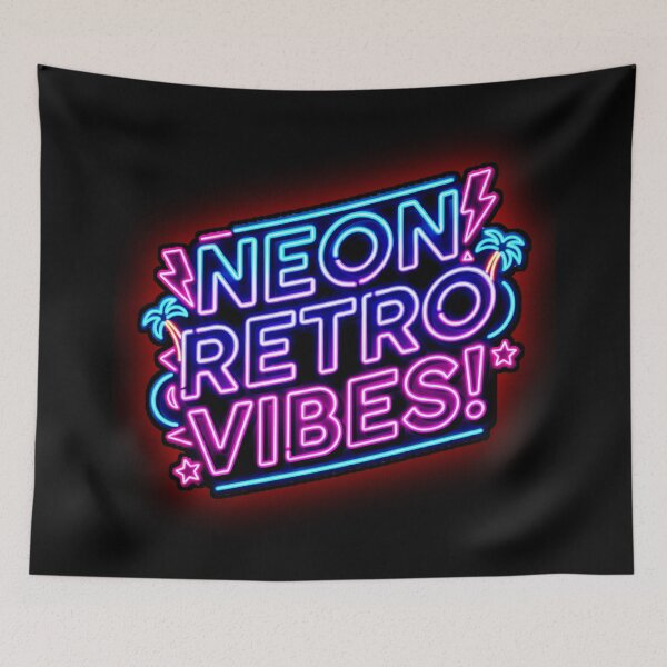 Item preview, NEON RETRO VIBES! designed and sold by Giulivo Store Graphic.
