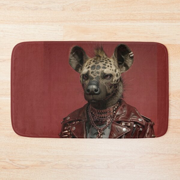 Item preview, Punk Rock Hyena – Rebel Jungle Aesthetic designed and sold by velvetskyco.