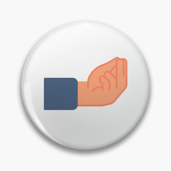 Item preview, Pinched Fingers Gesture - Precision Hold Sticker for Delicate Tasks designed and sold by Tr Creative Design.