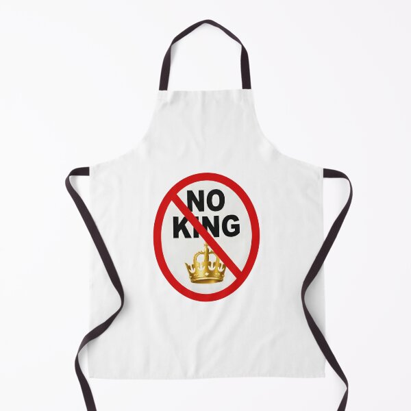 Item preview, No King Anti Crown Sticker – Anti Monarchy Protest designed and sold by stylishsketcher.