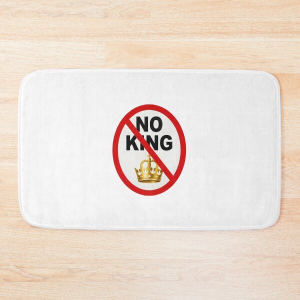 Item preview, No King Anti Crown Sticker – Anti Monarchy Protest  designed and sold by stylishsketcher.