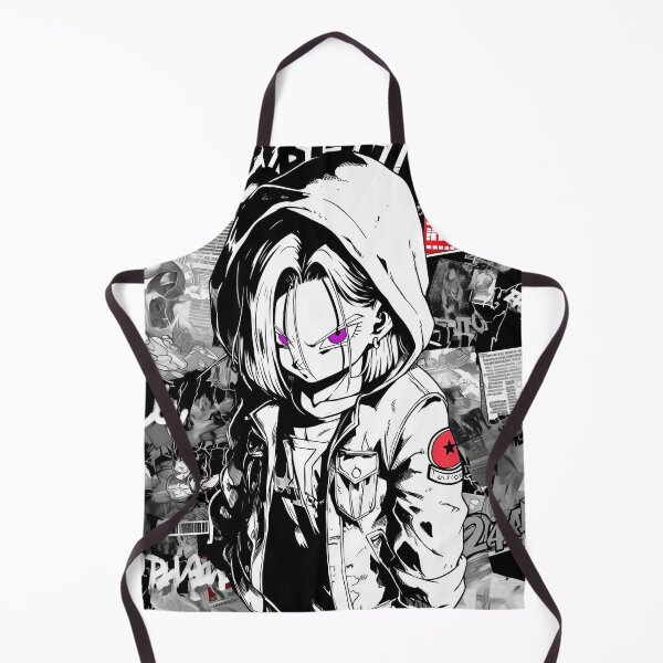 Item preview, Urban Rebel Anime Girl – Black & White Street Art Aesthetic Hoodie Character designed and sold by Dyan4.