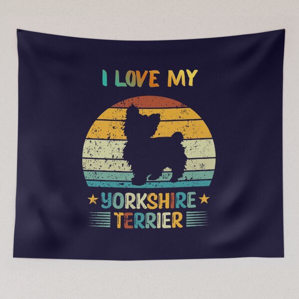 Item preview, I Love My Yorkshire Terrier Dog And Human Best Friends, Gifts T-shirt designed and sold by MalwasBasket.