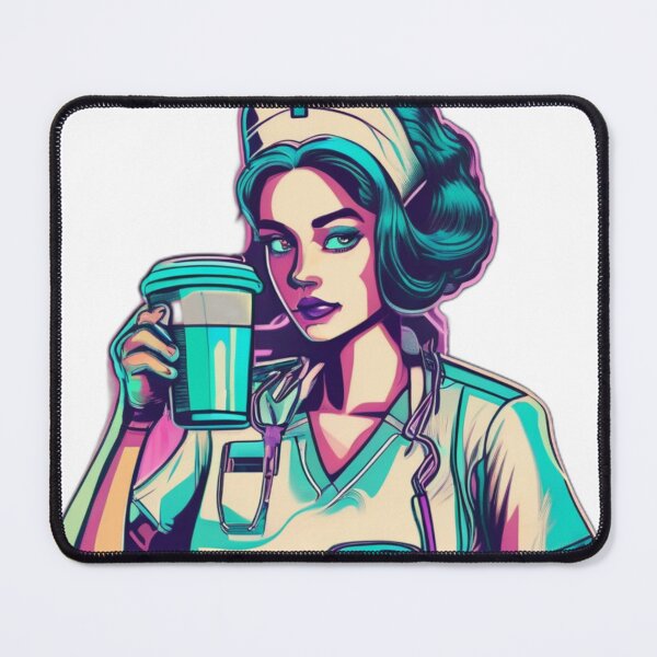 Item preview, Funny Nurse Coffee T-Shirt designed and sold by Bad7Wear.