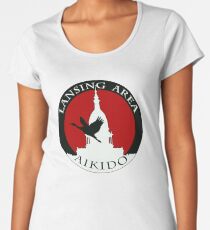 LAA Full Text Logo Women's Premium T-Shirt