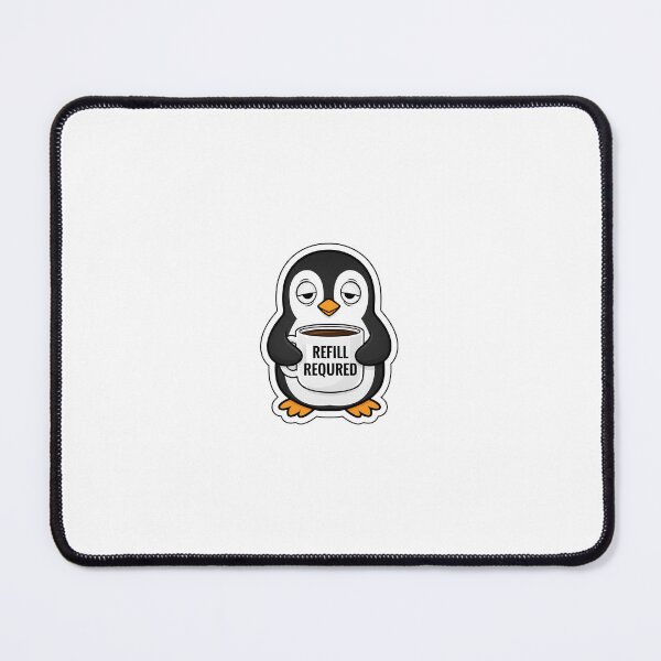 Item preview, Refill Required Penguin designed and sold by carolscoons.