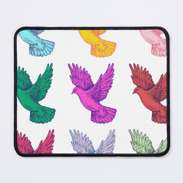 Item preview, Rainbow doves designed and sold by TrendyWendyTees.
