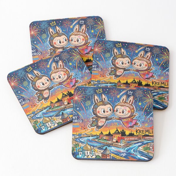 Item preview, Labubu lovers in flight. designed and sold by Natalia-Vlad.