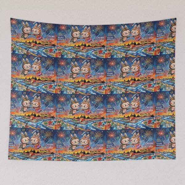 Item preview, Labubu lovers in flight. designed and sold by Natalia-Vlad.