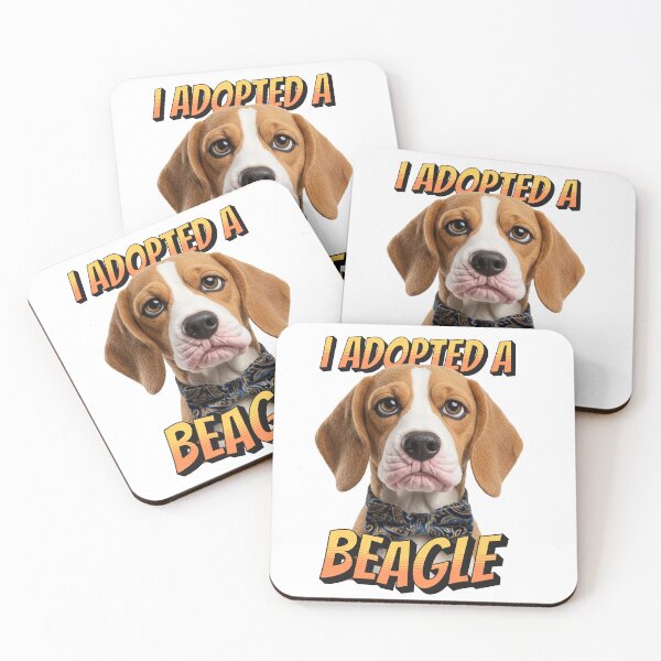 Item preview, I Adopted a Beagle designed and sold by PhatFelix.