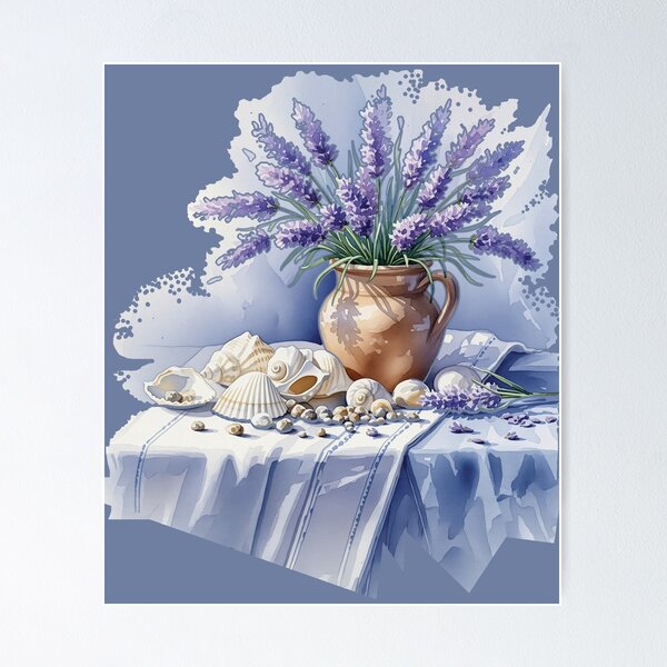 Item preview, Lavender bouquet, French Provence, Mediterranean motif  designed and sold by Mevissart.