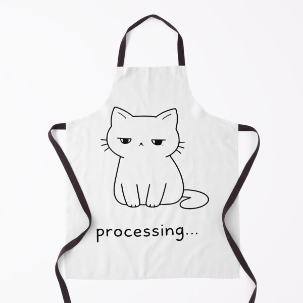Item preview, Gato cansado procesando animal lindo designed and sold by WickerHollow.