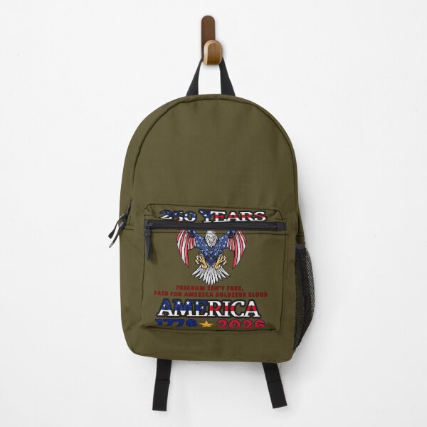 Item preview, America 250 Years Bald Eagle Patriotic USA 1776-2026 designed and sold by HANG ON STUDIO .