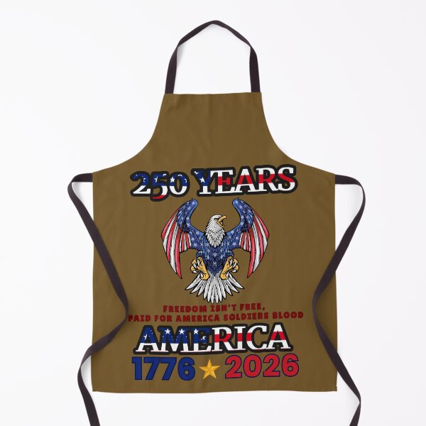 Item preview, America 250 Years Bald Eagle Patriotic USA 1776-2026 designed and sold by Brainy Bites19.