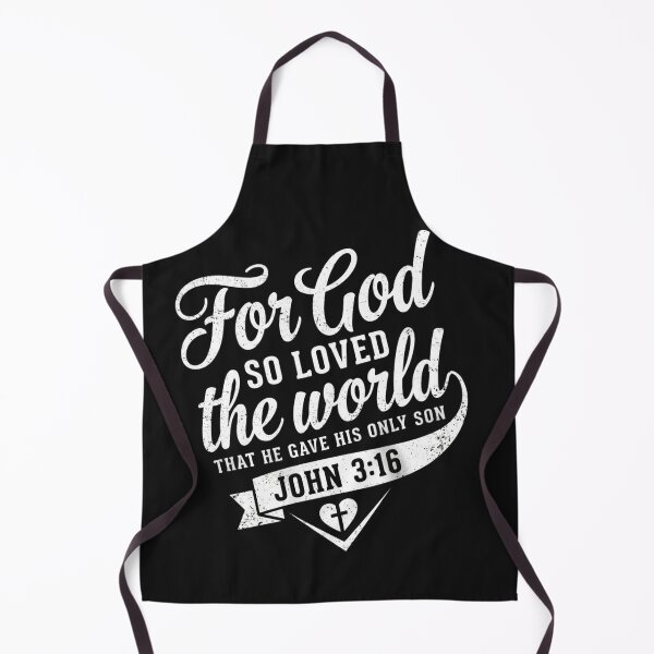 Item preview, FOR GOD SO LOVED THE WORLD THAT HE GAVE HIS ONLY SON JOHN 3:16 - Classic Scripture Graphic designed and sold by Faithloveshop.