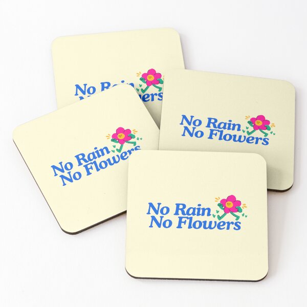 Item preview, No Rain No Flowers designed and sold by Spring Things.