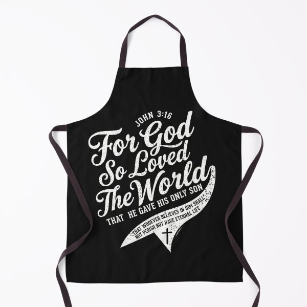 Item preview, FOR GOD SO LOVED THE WORLD THAT HE GAVE HIS ONLY SON JOHN 3:16 - Classic Scripture Graphic designed and sold by Faithloveshop.