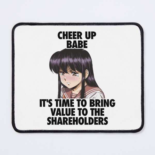 Item preview, Bring Value to the Shareholders designed and sold by waifu-alert.