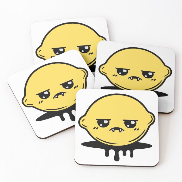 Item preview, Gothic Kawaii Lemon Clipart designed and sold by theartfulaspie.