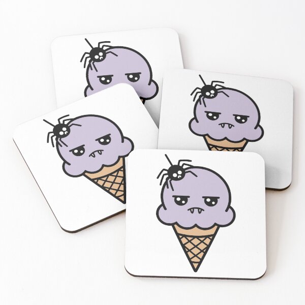 Item preview, Gothic Kawaii Ice Cream Clipart designed and sold by theartfulaspie.