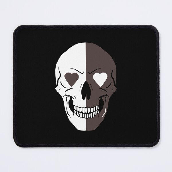 Item preview, Split Skull with Heart Eyes Illustration designed and sold by Wjjq13Xenops.