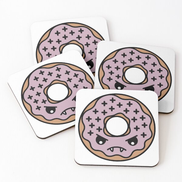 Item preview, Gothic Kawaii Donut Clipart designed and sold by theartfulaspie.