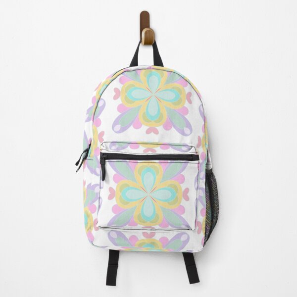 Item preview, Tesela II - Pastel Geometric Floral Pattern designed and sold by Pupy-Preppy-Pop.