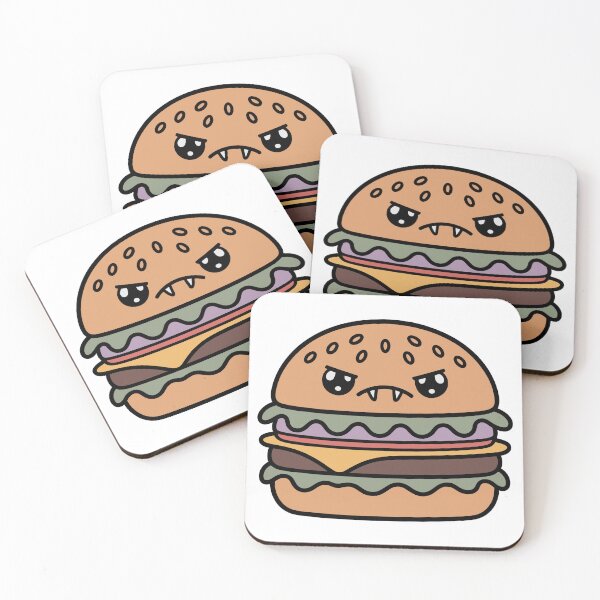 Item preview, Gothic Kawaii Hamburger Clipart designed and sold by theartfulaspie.