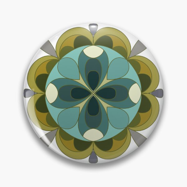 Item preview, Tesela III- Soft Symmetrical Geometric Pattern designed and sold by Pupy-Preppy-Pop.