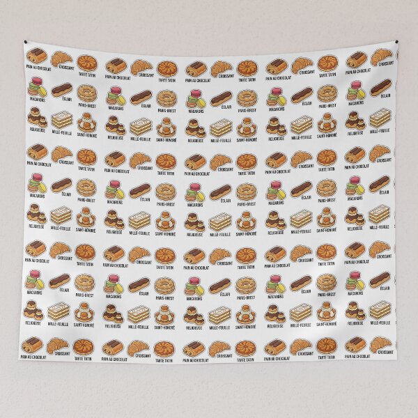 Item preview, Nine Types of French Pastries and Desserts designed and sold by Rhu Creations.