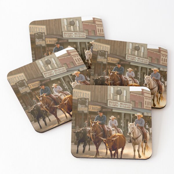 Item preview, The Fort Worth Stockyards - Authentic Texas Western Heritage designed and sold by DBM Photo Gallery 1.