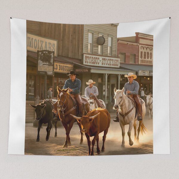 Item preview, The Fort Worth Stockyards - Authentic Texas Western Heritage designed and sold by DBM Photo Gallery 1.